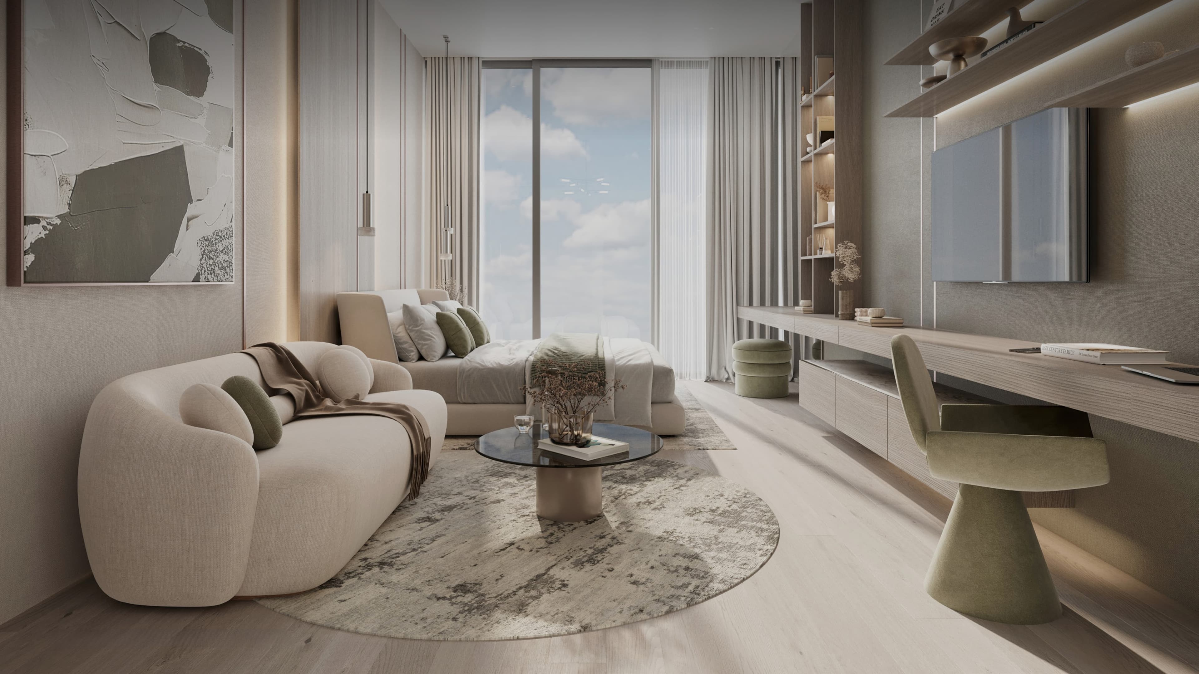 Semi-furnished