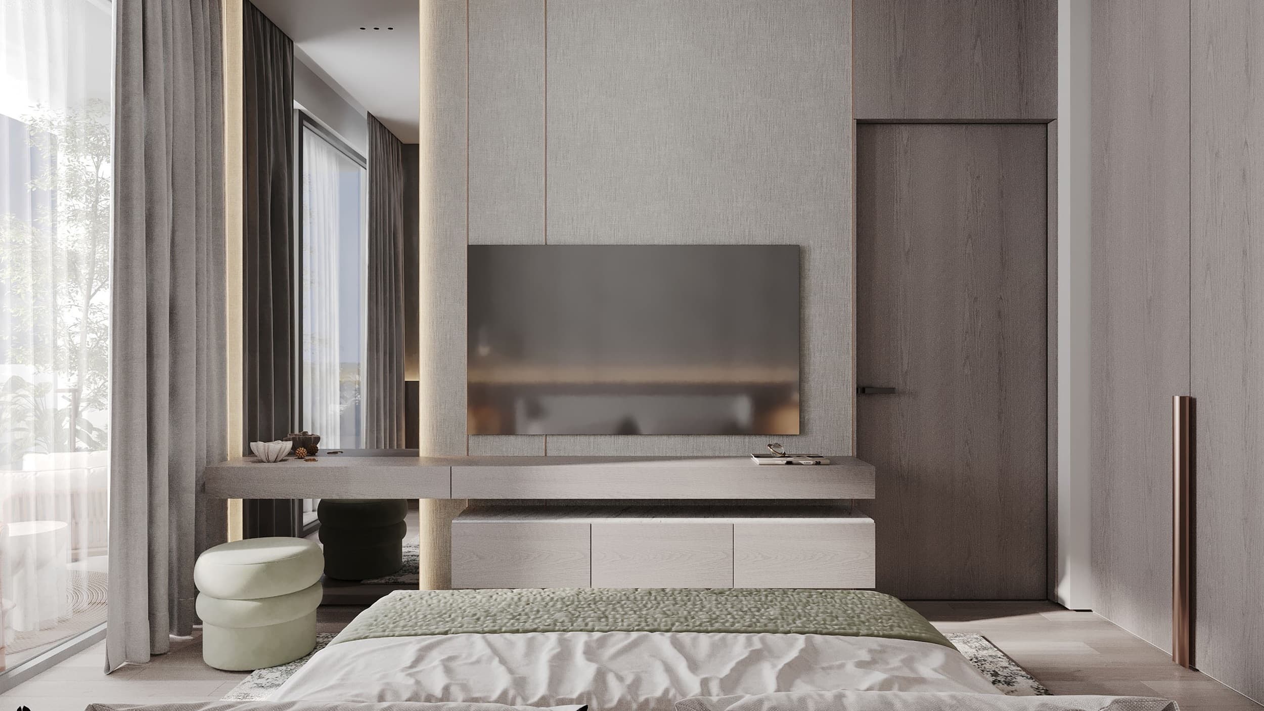 Semi-furnished