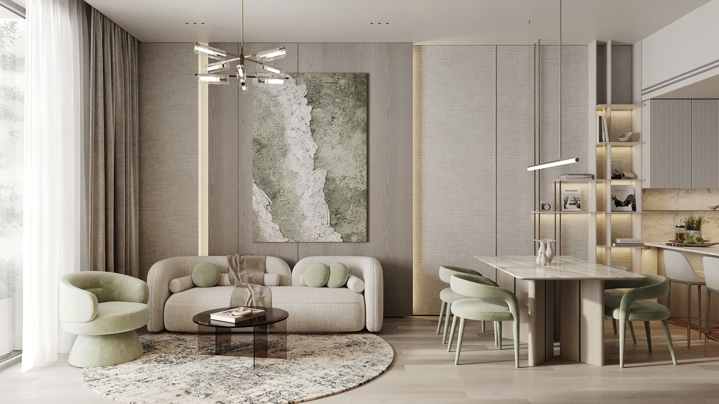 Semi-furnished