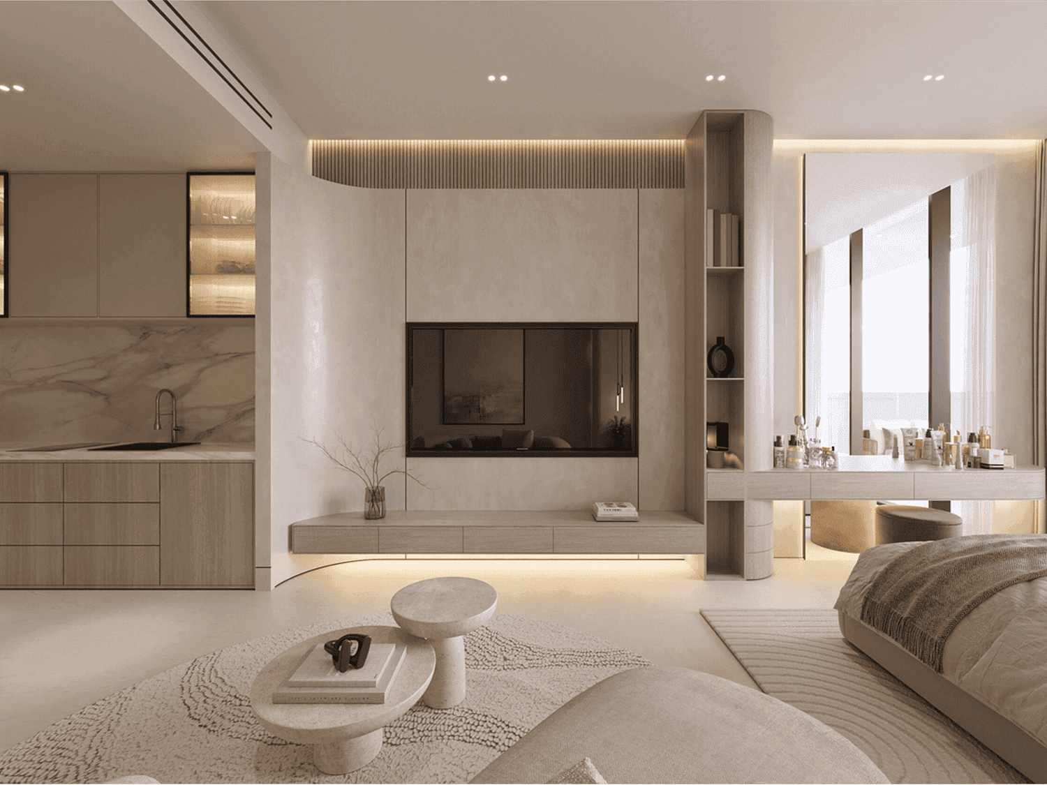 Semi-furnished