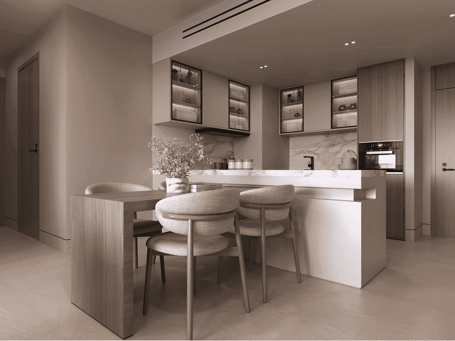 Semi-furnished