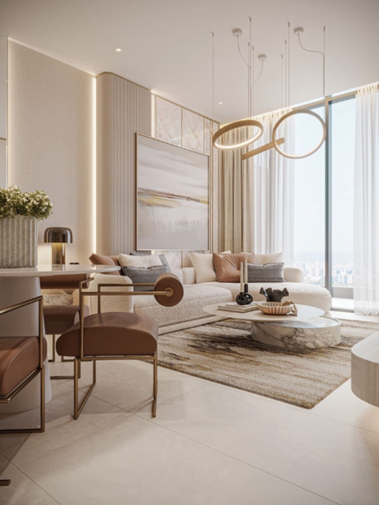 Semi-furnished