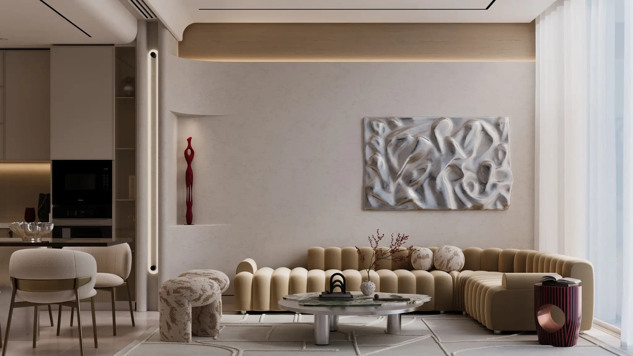 Semi-furnished