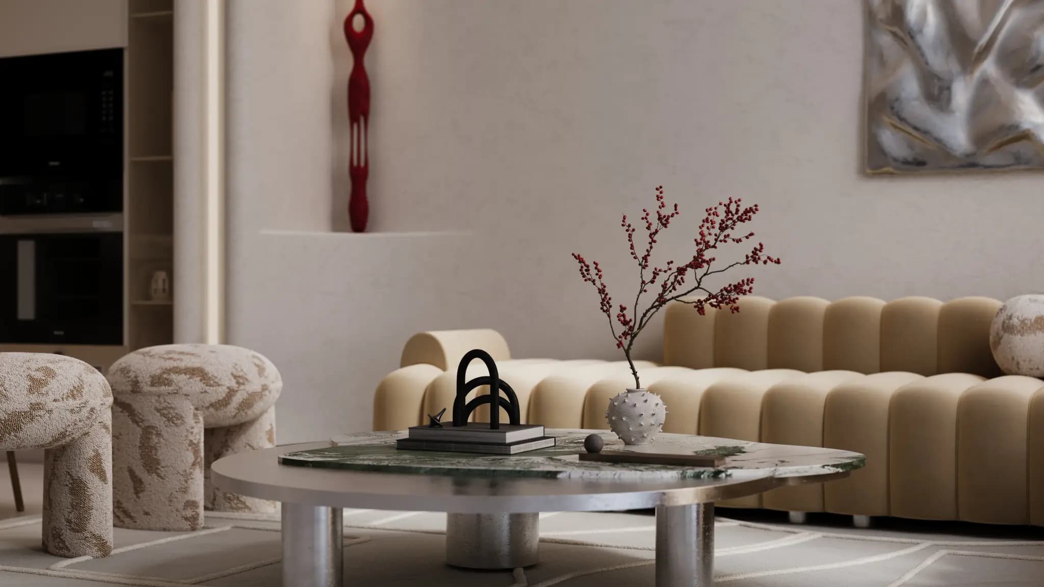 Semi-furnished
