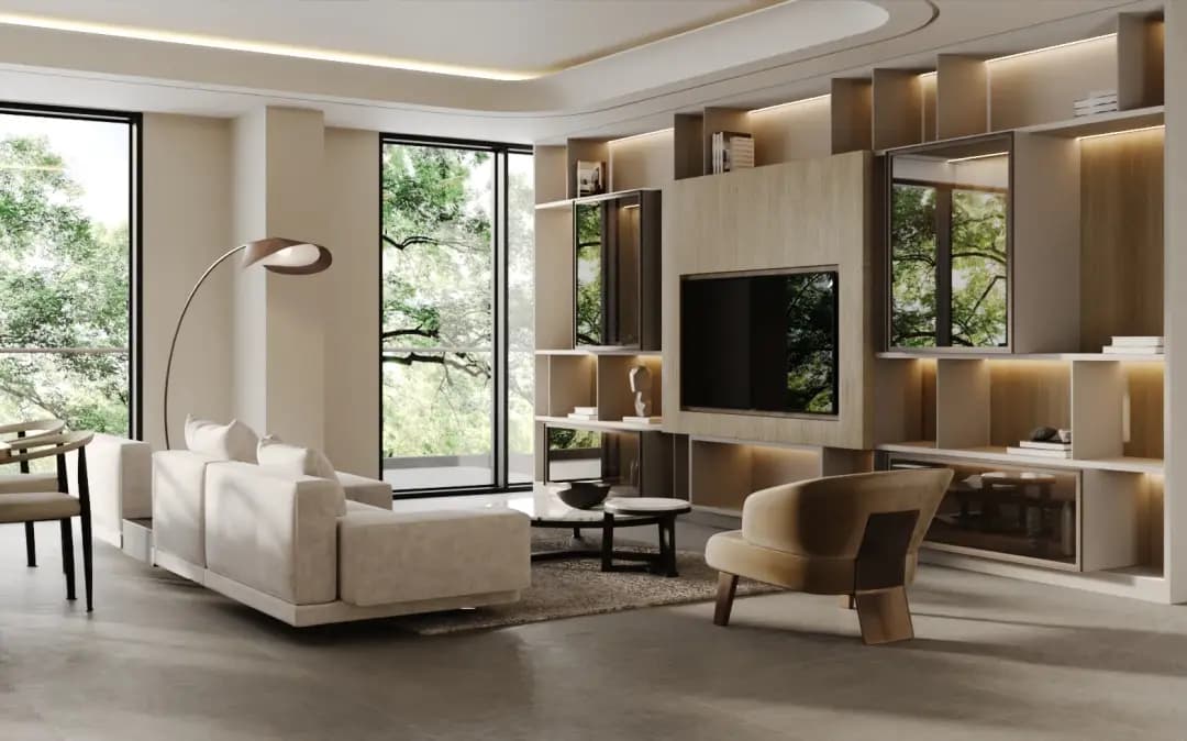 Semi-furnished