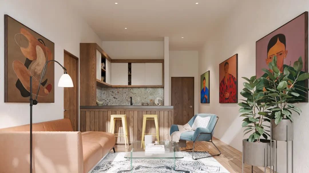 Semi-furnished