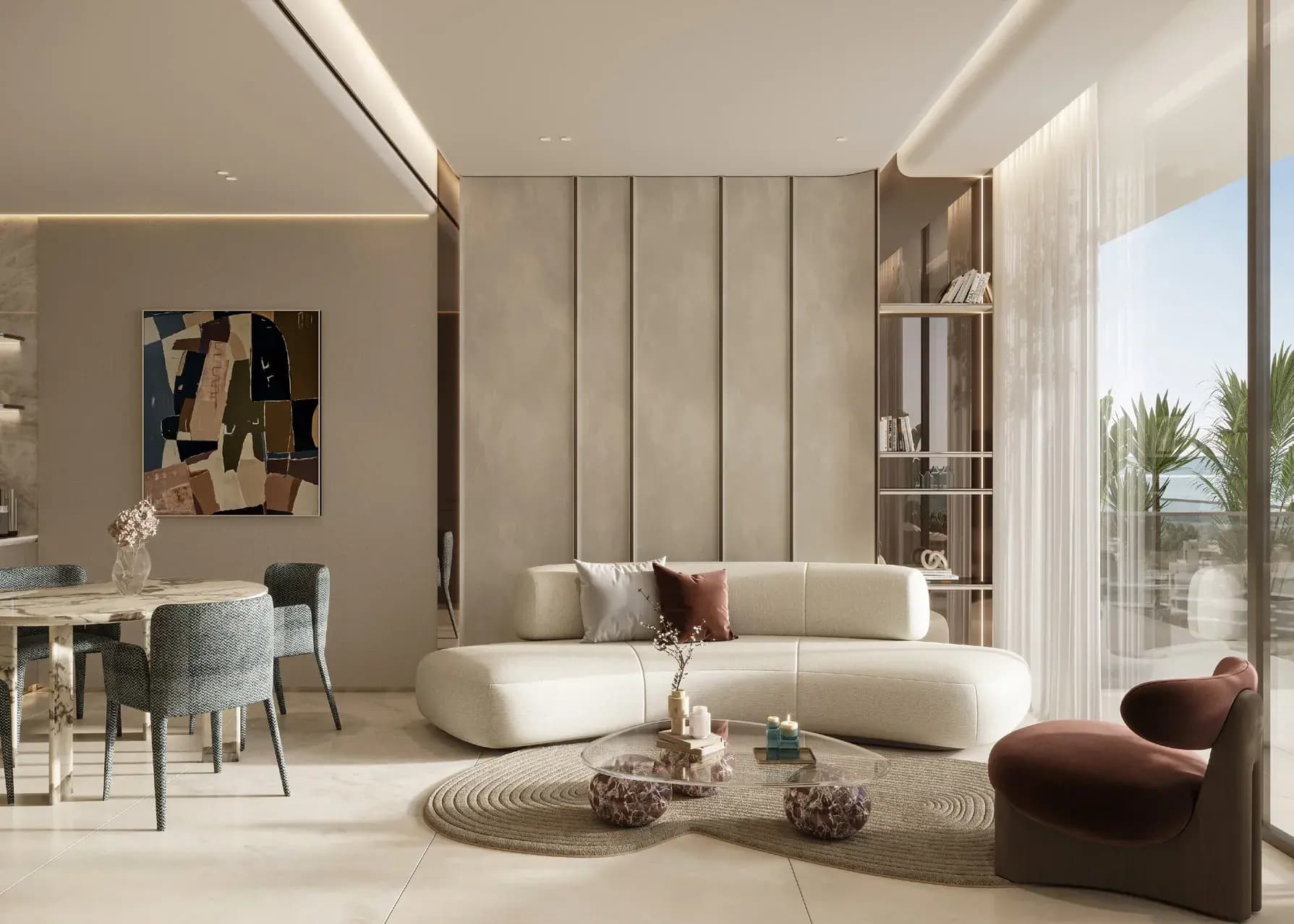 Semi-furnished
