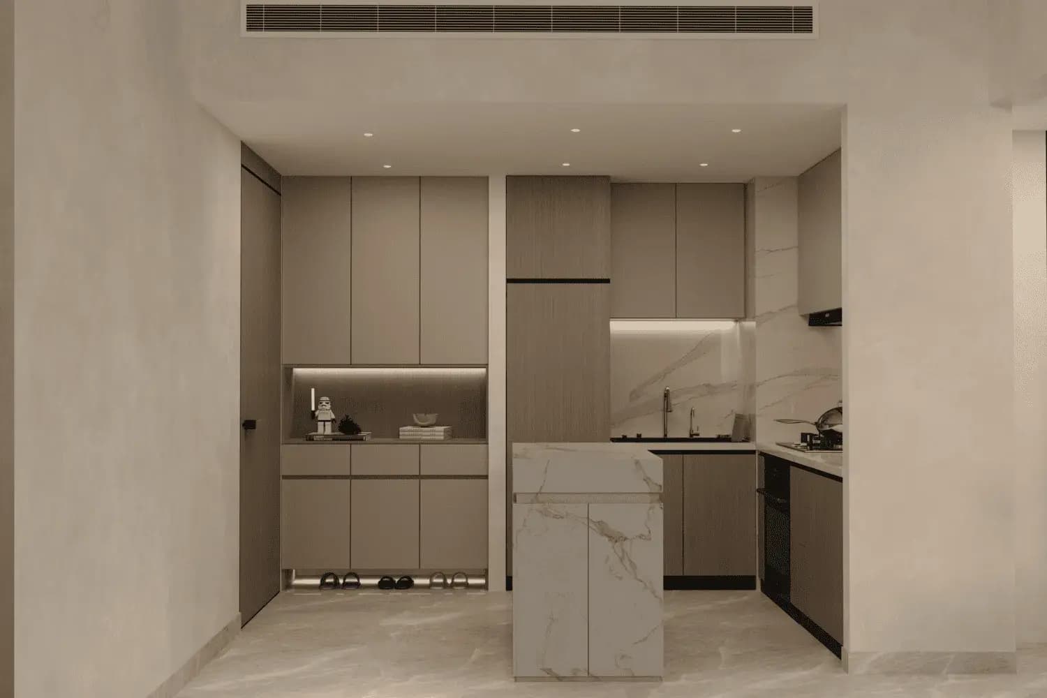 Semi-furnished