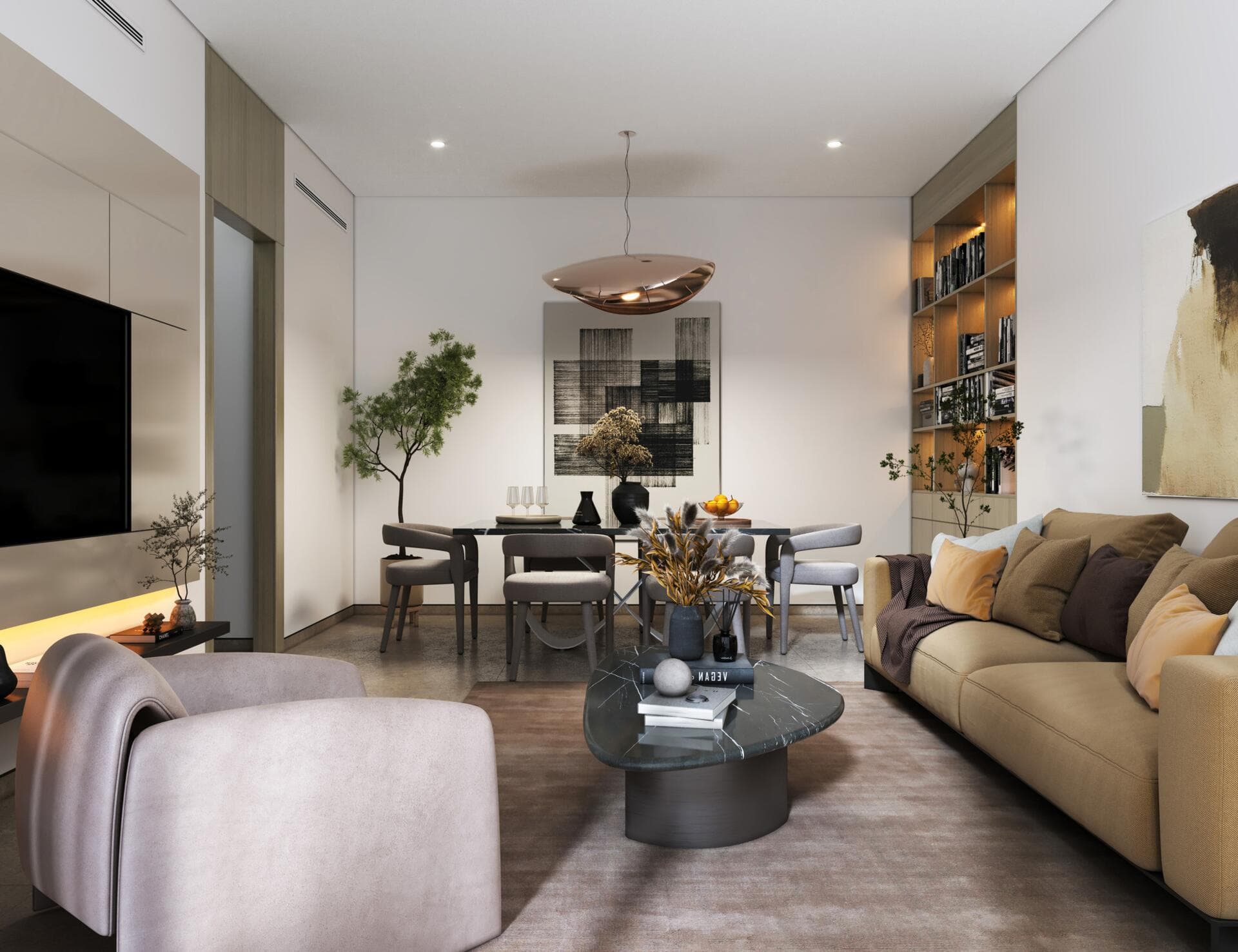 Semi-furnished