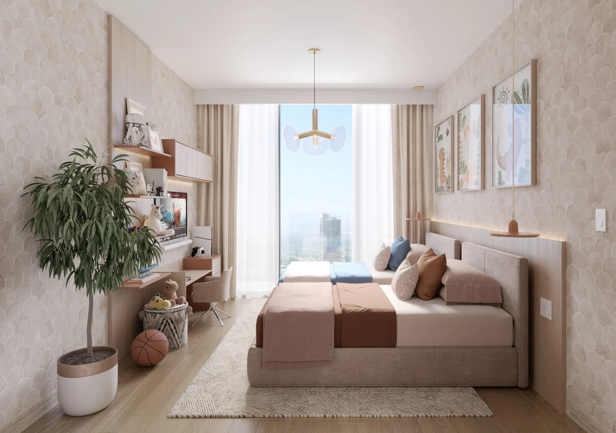 Semi-furnished