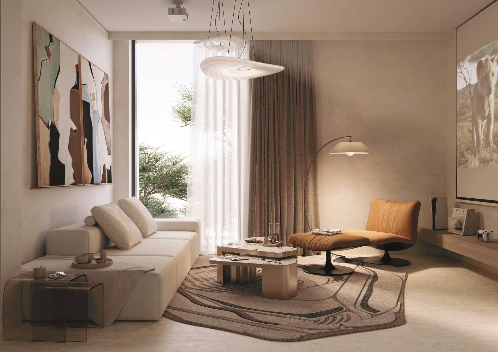 Semi-furnished