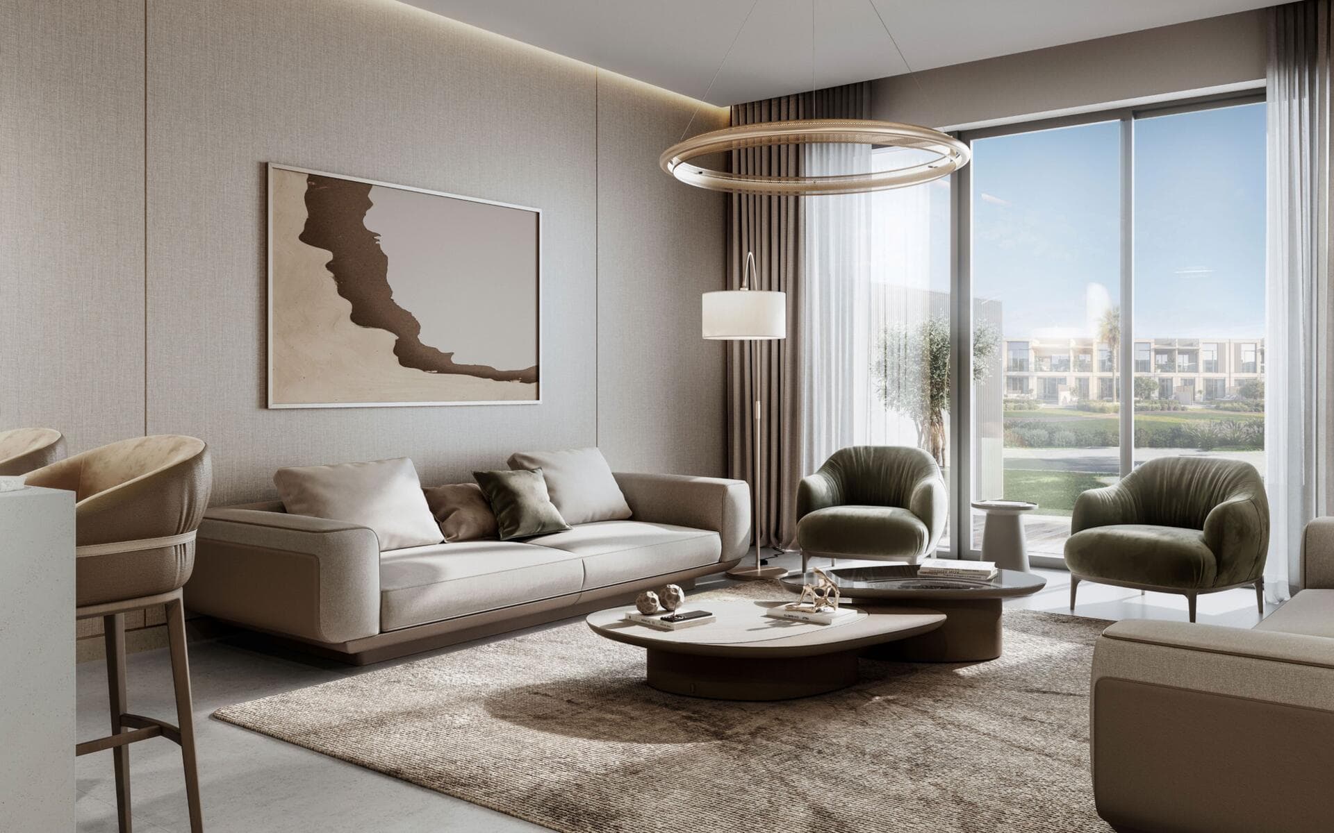 Semi-furnished