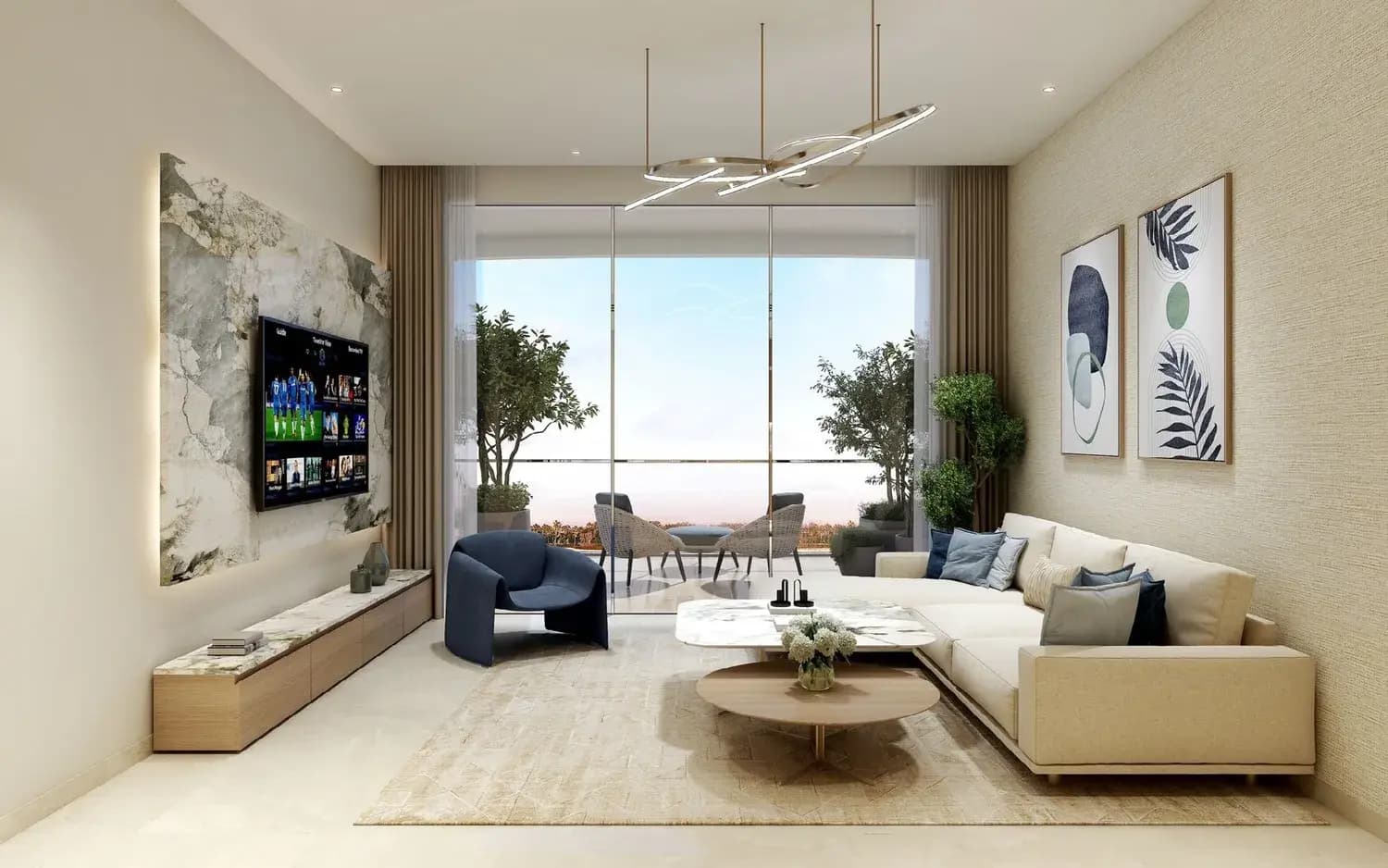 Semi-furnished
