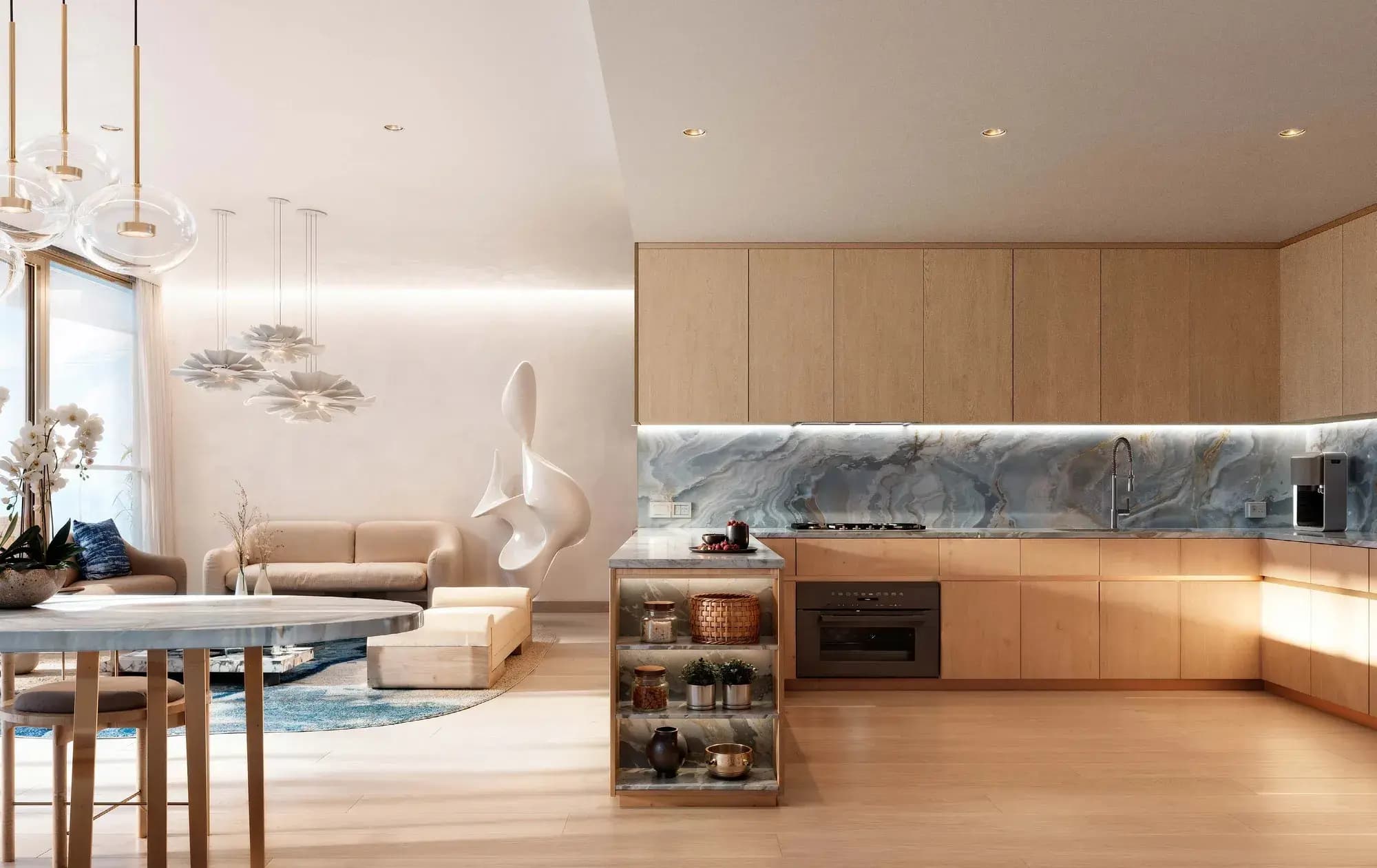 Semi-furnished